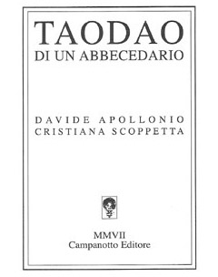 Copertina "Taodao di un abbecedario"